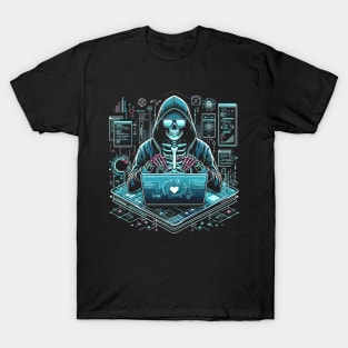 Code Crusher: A Skeleton's Guide to the Digital World T-Shirt